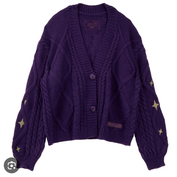 Taylor Swift Sweaters - Taylor swift speak now purple cardigan unopened size M/L